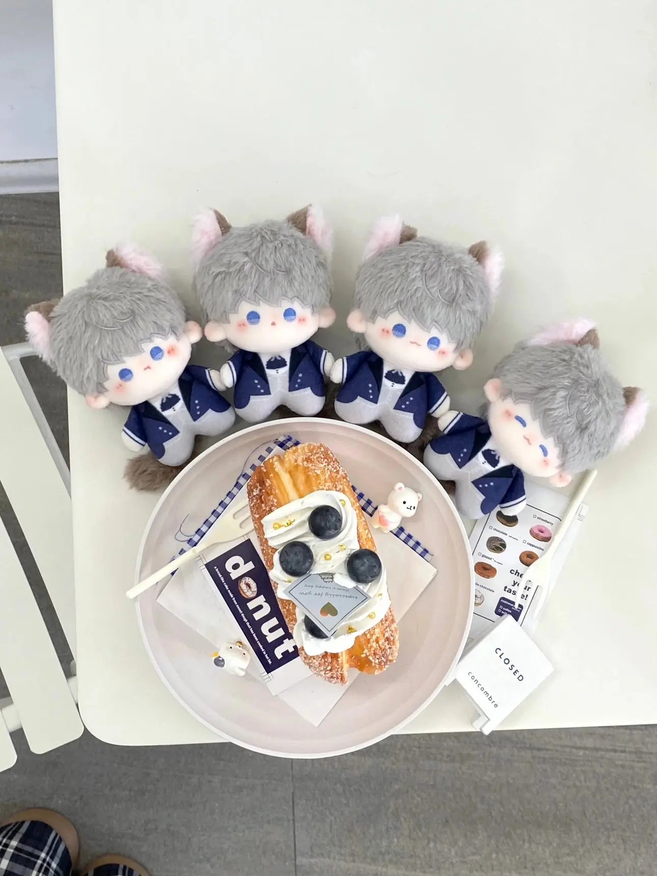 Love and Deep Space 10cm Cotton Doll – Qi Yu, Qin Che, Shen Xinghui & Li Shen Plush Toy for Kids & Girlfriend Gift