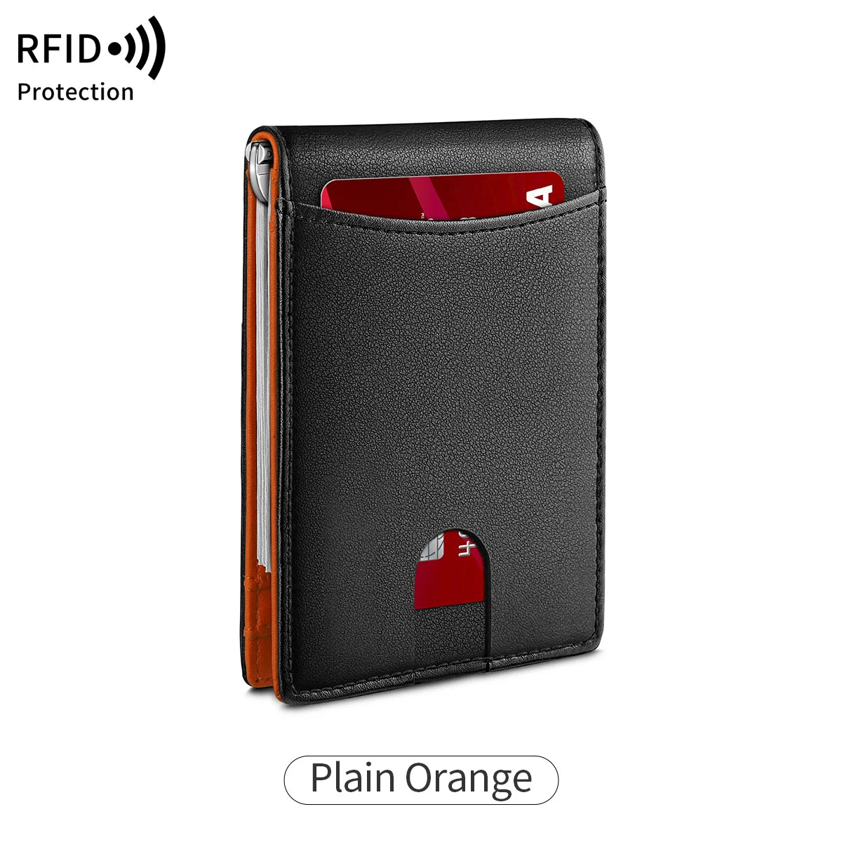 RFID Carbon Fiber Men’s Wallet — Ultra-Thin Mini Card Holder with 7 Slots