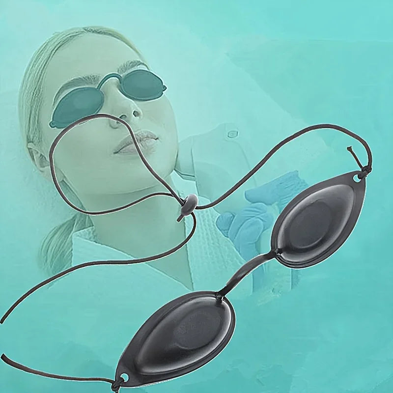 Photon Beauty Eye Mask Goggles - Thickened Silicone Eye Protection & Light-Shielding Cover