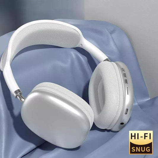 P9 Wireless Bluetooth Headphones with Mic - Noise Cancelling Headsets, Stereo Sound Earphones for Sports Gaming, Supports TF