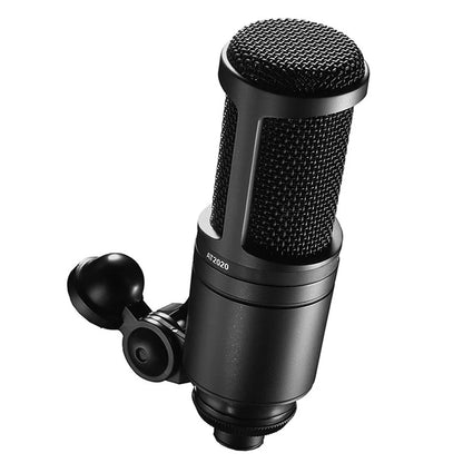 AT2020 Professional Cardioid Condenser Microphone - Wired for Vocal, Studio & Live Recording