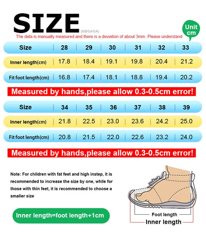 Kids White Sneakers — Boys & Girls Sport Casual Shoes, Non-Slip School Walking & Running Shoes, Sizes 28-39