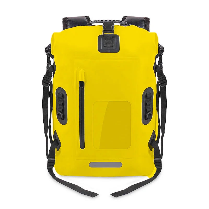 30L Waterproof Drift Bag – Swimming Backpack for River Trekking, Diving, Rafting, Canoeing & Kayaking, Wet/Dry PVC Camping Bag