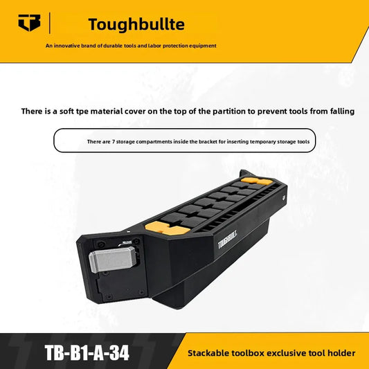 TOUGHBUILT TB-B1-A-34 Tool Stand Hanger - Stackable Toolbox Accessory for Organized Storage