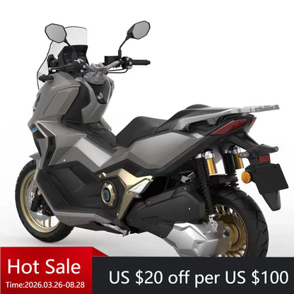 TC XBurner A7 Electric Motorcycle - 72V 13000W Mid-Drive, 100Ah Battery, 120KM/h EEC COC Model