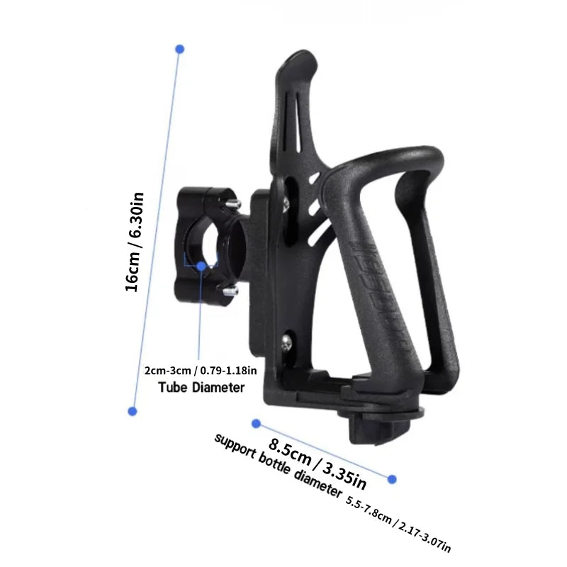 Adjustable Drink Bottle Holder – Universal Cup Holder for Motorcycle, Scooter, ATV, and Bike