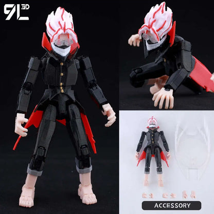 Venom Spider-Man Lucky13 Dummy13 Action Figure - 3D Printed T13 Multi-Jointed Anime Collectible Toy
