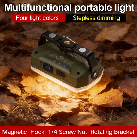 Portable Camping Lantern - Ultra-Long Battery Life Rechargeable Light for Outdoor Tents