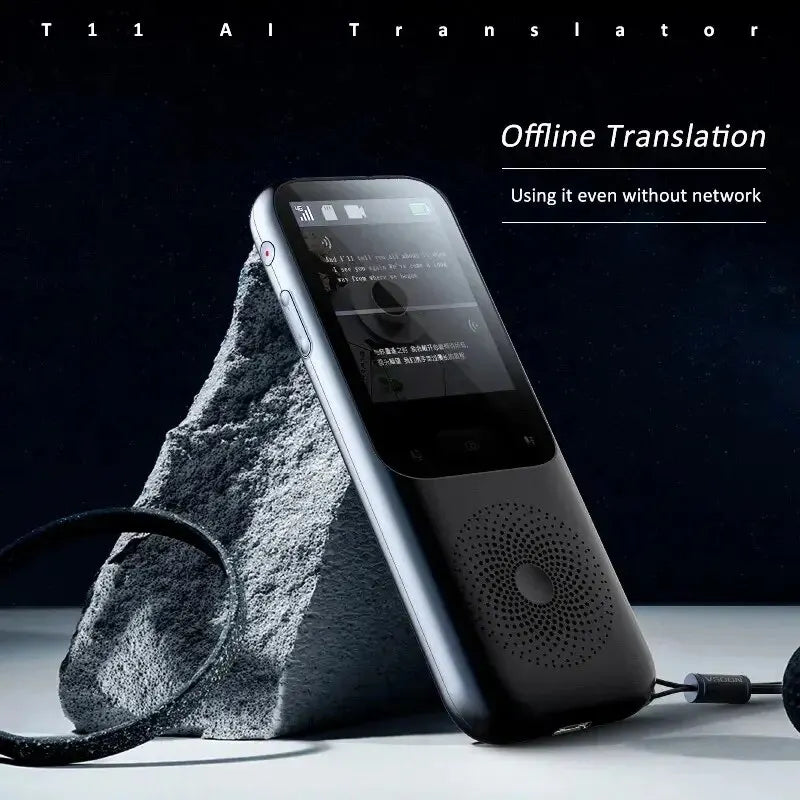 HONGTOP T11 Translation Camera Device | Real-Time Smart Voice Photo Translator | 1500mA | 138 Languages | Portable Text Voice Translator