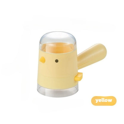 Bird-Shaped Salt Dispenser - Press-Type Seasoning Bottle with Dustproof Quantitative Spice Control