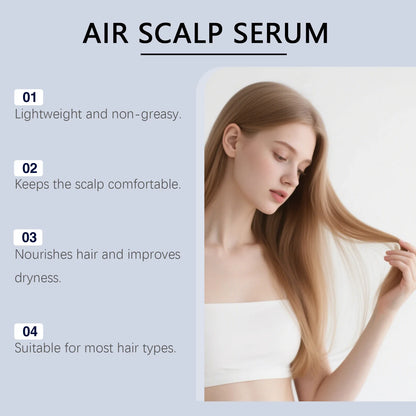 GHK-Cu Copper Peptide Hair Serum - 60ml Nourishing Hair Spray for Moisturizing, Root Care & Non-Greasy Absorption
