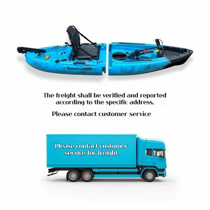 Modular Electric & Pedal-Driven Kayak – Portable Detachable Canoe, Lightweight Inflatable Folding Boat for Fishing & Adventure
