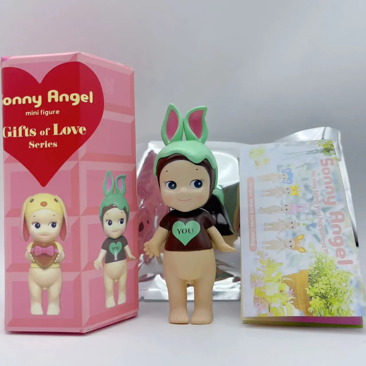 Sonny Angel Gifts of Love Series — Limited Edition Cartoon Figure Collectible, Desktop Decor Blind Box Toy