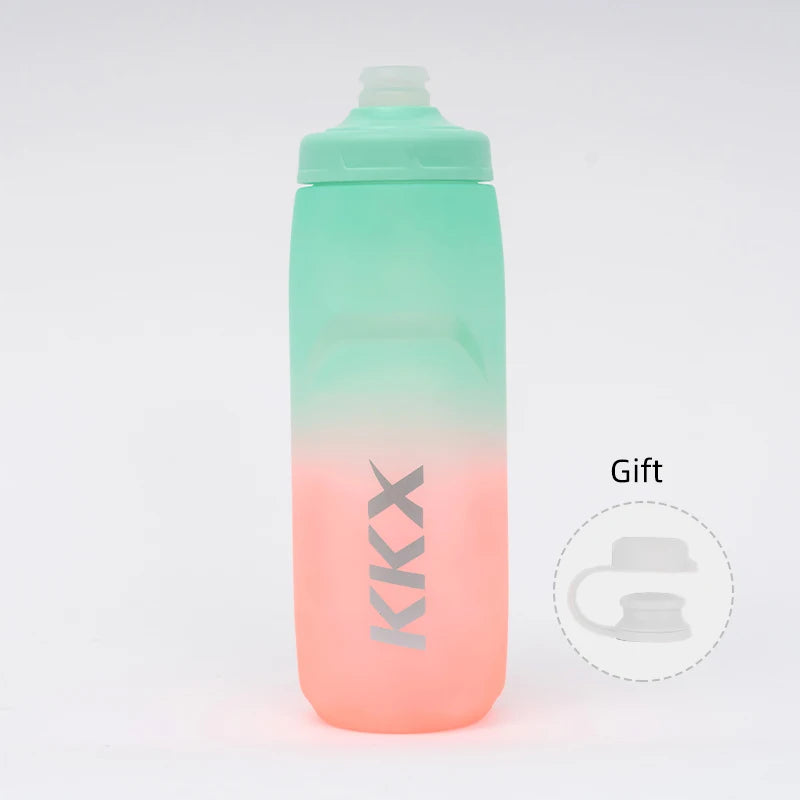KKX Cycling Water Bottle - 620ml/750ml Leak-Proof PP5 Bottle for MTB, Road Bike & Outdoor Sports
