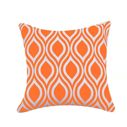 Waterproof Oxford Cloth Pillowcase - Splash Proof Outdoor Cushion Cover for Garden Lawn Terrace Furniture