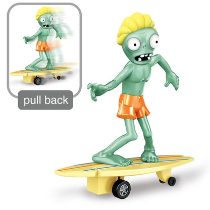 Plants vs Zombies Pea Shooter Action Figure — PVZ Boss Toy Doll Shooting Dave Allstar Gift for Kids