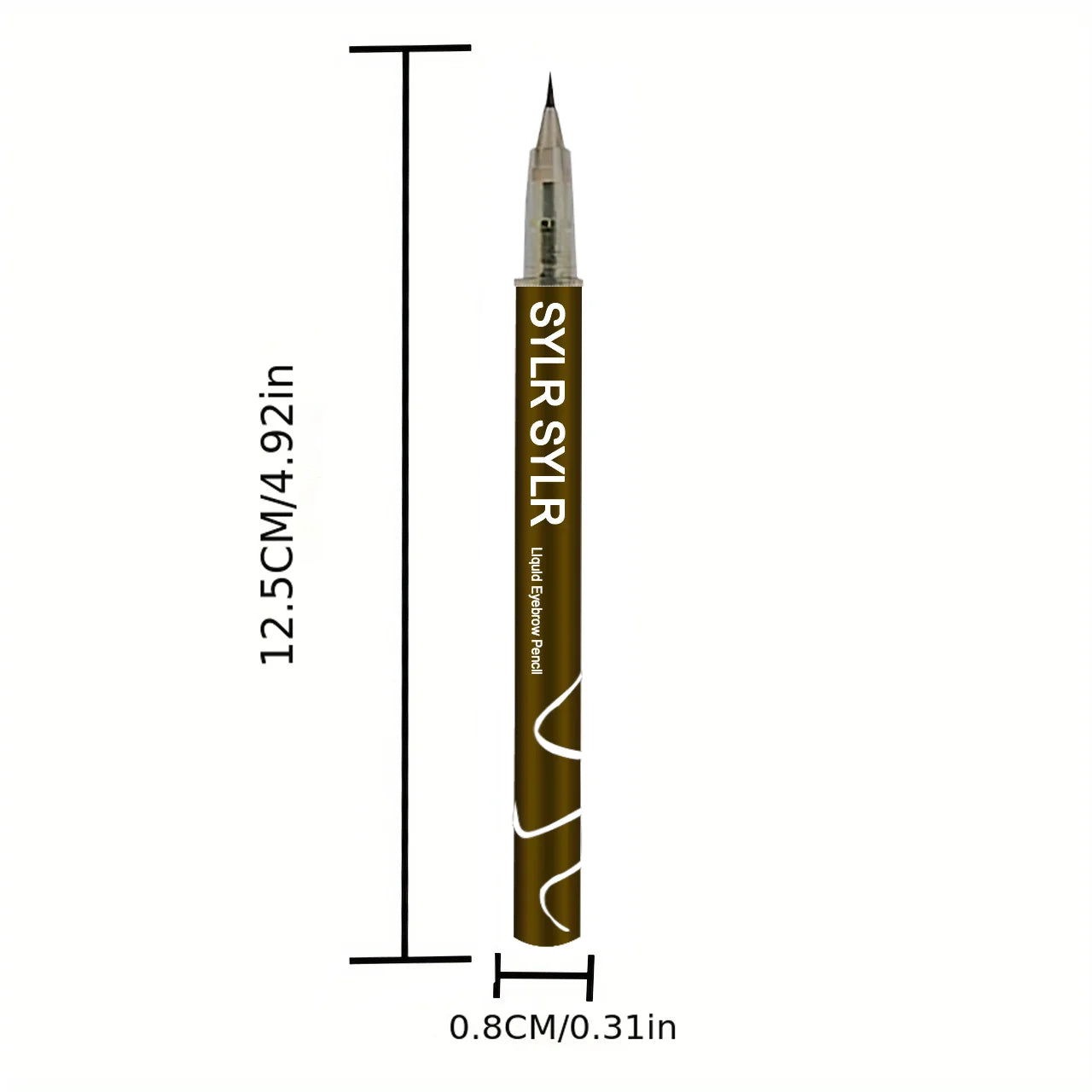 Ultra Fine Eyebrow Pen | 0.008mm Waterproof, Smudge-Proof, Sweat-Proof, Long-Lasting, High Pigmented Liquid Pencil