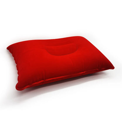 Inflatable Air Pillow Bed – PVC Nylon Camping & Travel Pillow for Neck and Back Support