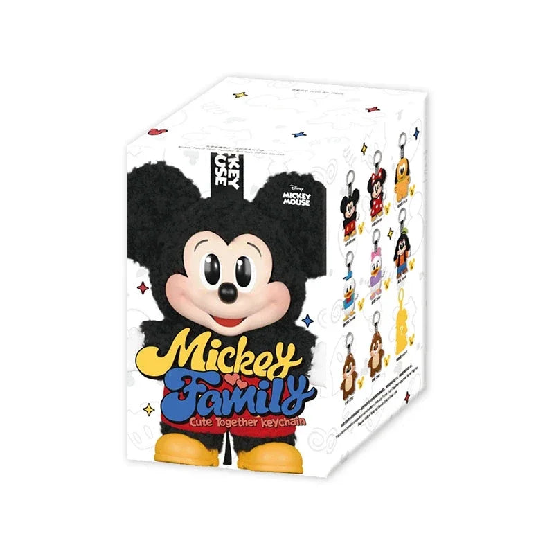 Disney Mickey Family Keychain Blind Box – Cute Minnie, Daisy & Dale Pendant Toys for Kids