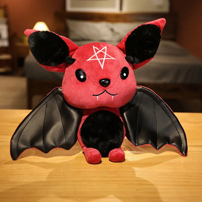 Cute Dark Series Bat Plush Doll – Halloween Party Decor, Festival Ornament & Household Gift