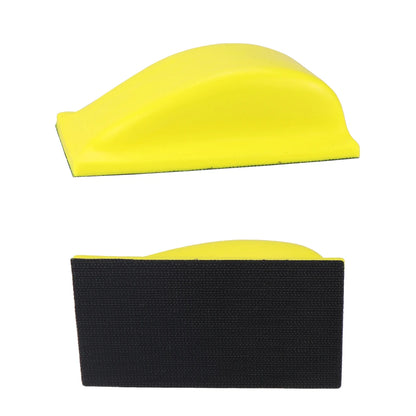 PU Foam Sanding Disc Holder: Sandpaper Backing Polishing Pad Hand Grinding Block