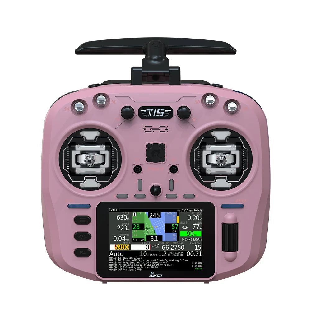 Jumper T15 FPV Radio Controller – Hall Sensor, Color Screen, EDGETX/ELRS for Long Range RC Drone