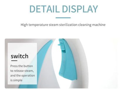Portable High-Temperature Steam Cleaner for Home, Kitchen, and Car – Handheld Steamer with EU/US Plug