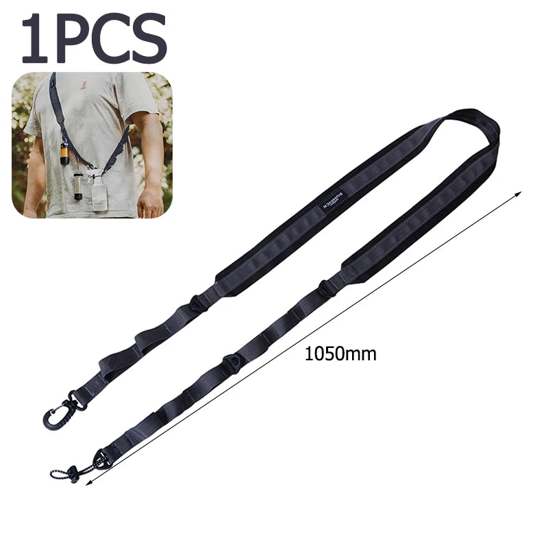 Adjustable Camping Shoulder Straps – Durable Webbing Loop Carry System for Hiking, Outdoor Gear & Travel