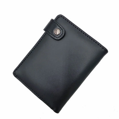 Death Note Anime Wallet — Black PU Leather Short Card & Coin Purse for Boys & Girls Gift