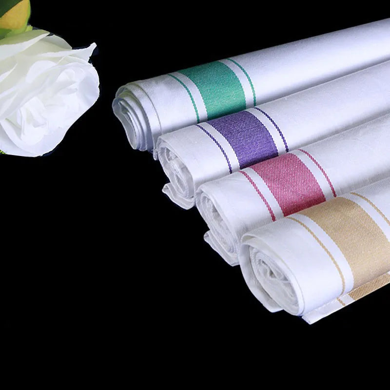 European Cotton Kitchen Towel Placemat — Thickened Cup Cloth Mat for Restaurant & Home