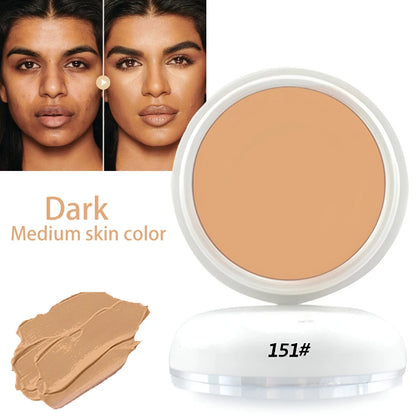 Waterproof Full Coverage Concealer – Natural Finish Foundation for Tattoos, Scars, Dark Circles, Acne, and All Skin Types