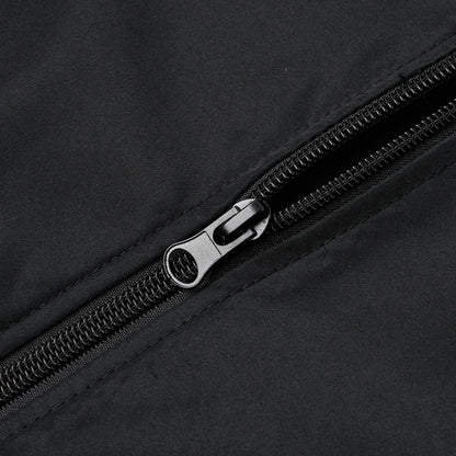 2024 Men's Spring Autumn Jacket – Short Loose Baseball Collar, Solid Color, Business Casual Thin Coat