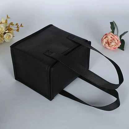 Portable Insulated Lunch Cooler Bag – Folding Thermal Food & Drink Carrier for Picnic and Beer Delivery