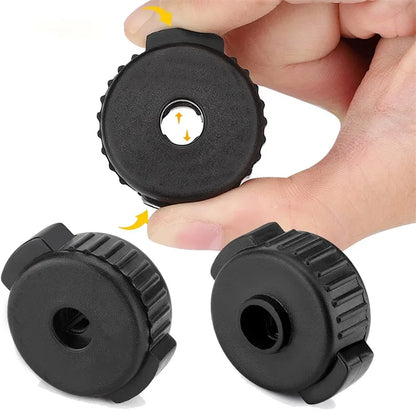 6-Pcs Drum Set Quick Release Caps – Cymbal Nut & Stand Screw Fixing Buckles for Drum Accessories