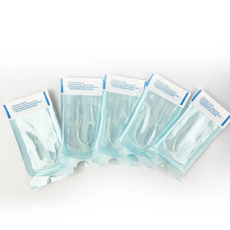 60/120PCS Gold Protein Collagen Threads – Absorbable No-Needle Anti-Wrinkle Face Filler for Lifting, Firming & Anti-Aging Skincare