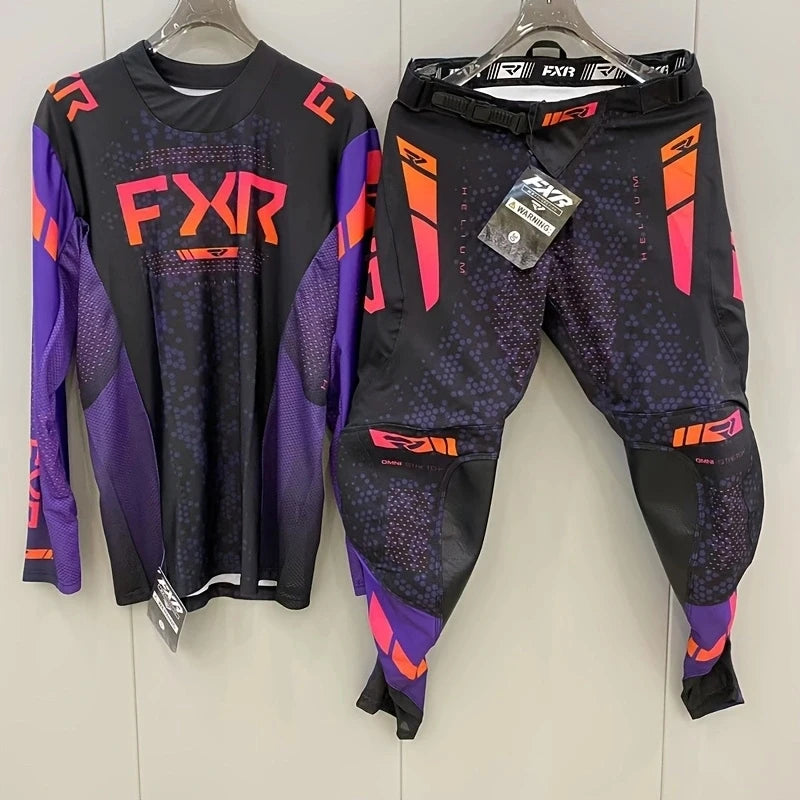 2025 FXR Off-Road Motorcycle Gear Set – MX Jersey & Pants Combo for Dirt Bike Racing & Motocross