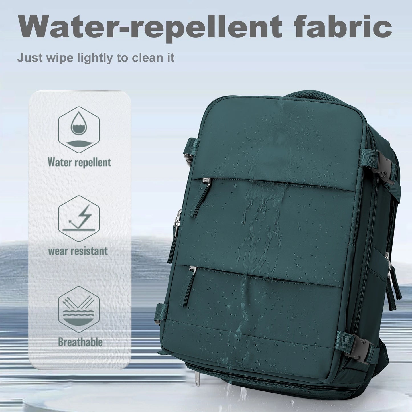 Aeroplane Travel Backpack | Easyjet Cabin Bag 45x36x20 | Ryanair Carry-Ons 40x20x25 | Cabin Size Laptop Bag