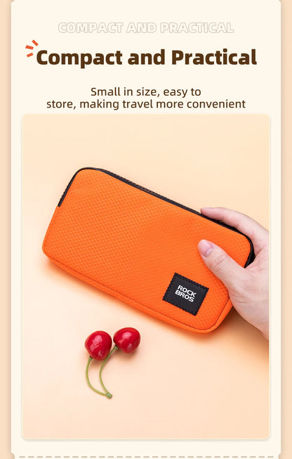ROCKBROS Cycling Phone Bag — Lightweight Portable Handbag for Daily Use, Coins, Wallet & Commute Storage