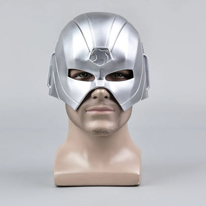 Suicide Squad Peacemaker Helmet Mask – PVC Cosplay Superhero Costume for Men, Halloween & Party Prop