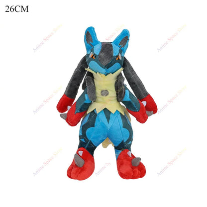 Anime Shiny Pokémon Plush Toys — Charizard, Mega Evolution X, Articuno & Lucario Stuffed Dolls Christmas Gift for Kids