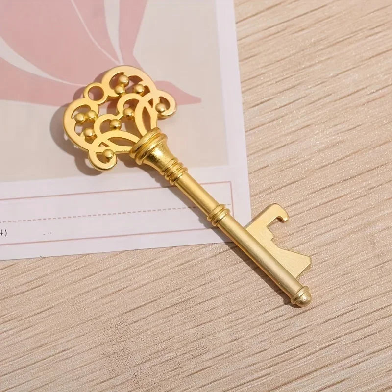 Vintage Crown Key Bottle Opener - Classic Barware Tool for Home, Kitchen, Weddings and Gifts