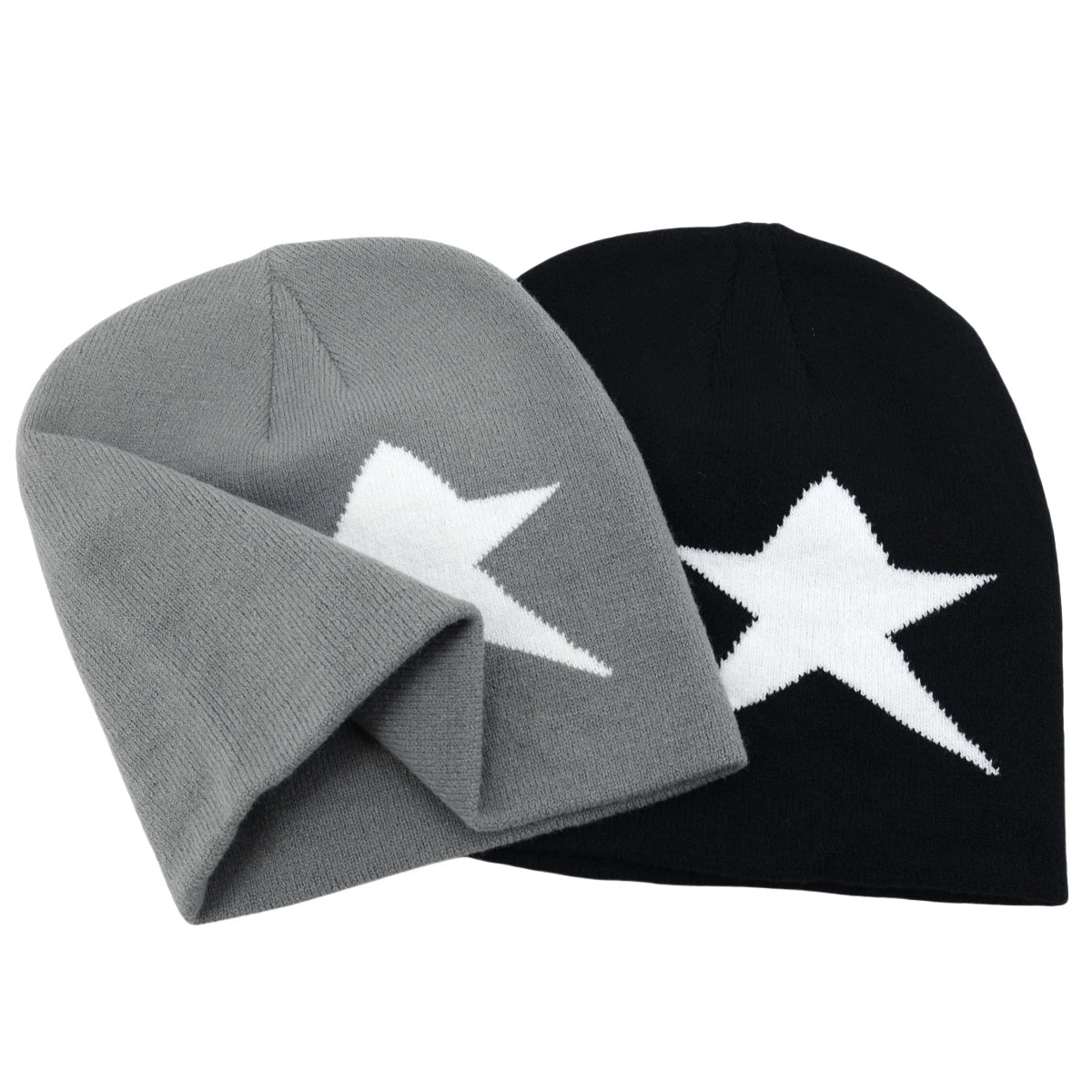 Y2K Letter Knitted Beanie Cap – Unisex Winter Autumn Warm Ski Skullcap, Hip Hop Streetwear Ear Cover Hat for Men & Women