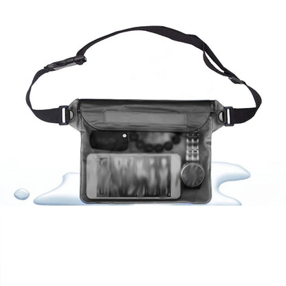 Waterproof Swimming Waist Bag - Sealed Dry Phone Case for Diving, Skiing, Boating, Beach & Water Sports
