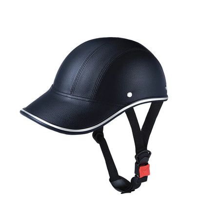 New Baseball Helmet Motorcycle Half Cap - Classic Bike & Scooter Helmet for Men & Women, Anti-UV Safety Hard Hat for Mountain Cycling