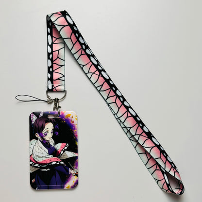 Cartoon Anime Lanyard – Key, Card & Badge Holder Neck Strap, DIY Keychain Hang Rope