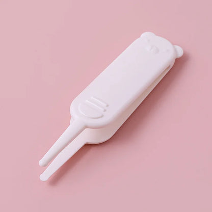 Baby Nose and Ear Cleaning Tweezers - Gentle Nasal Booger Remover and Newborn Care Tool