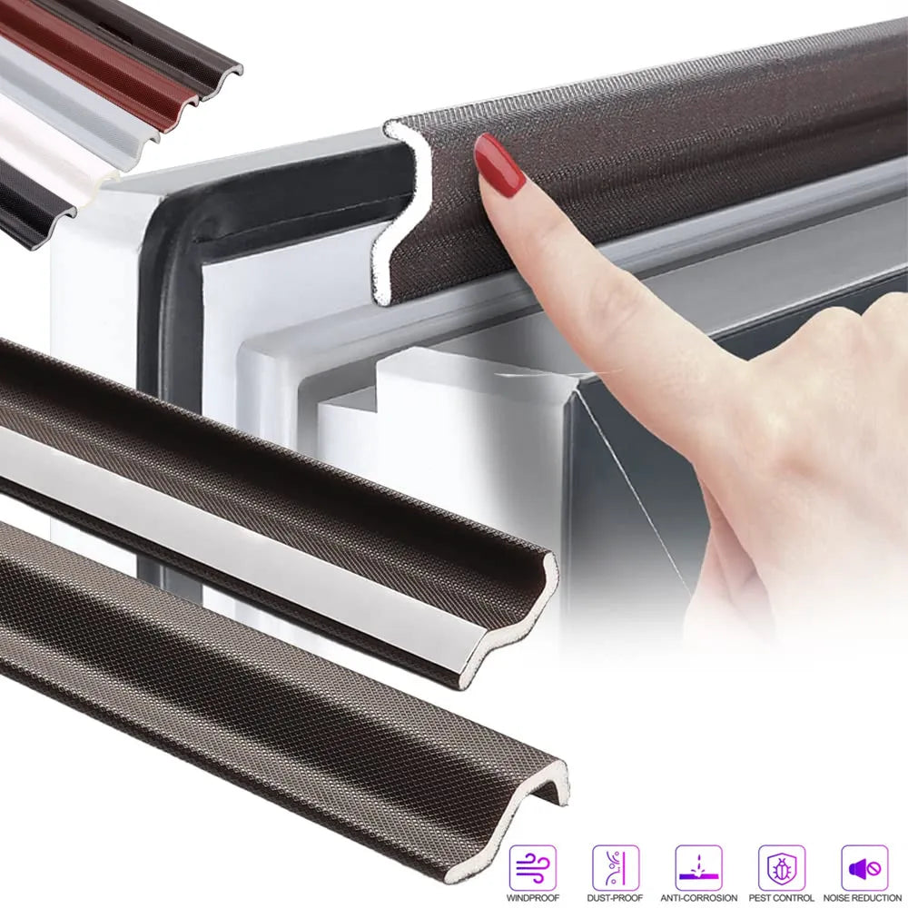 40M Acoustic Foam Window Sealing Strip – Soundproof Door & Window Weather Stripping Tape for Casement Gaps, Noise Reduction & Insulation