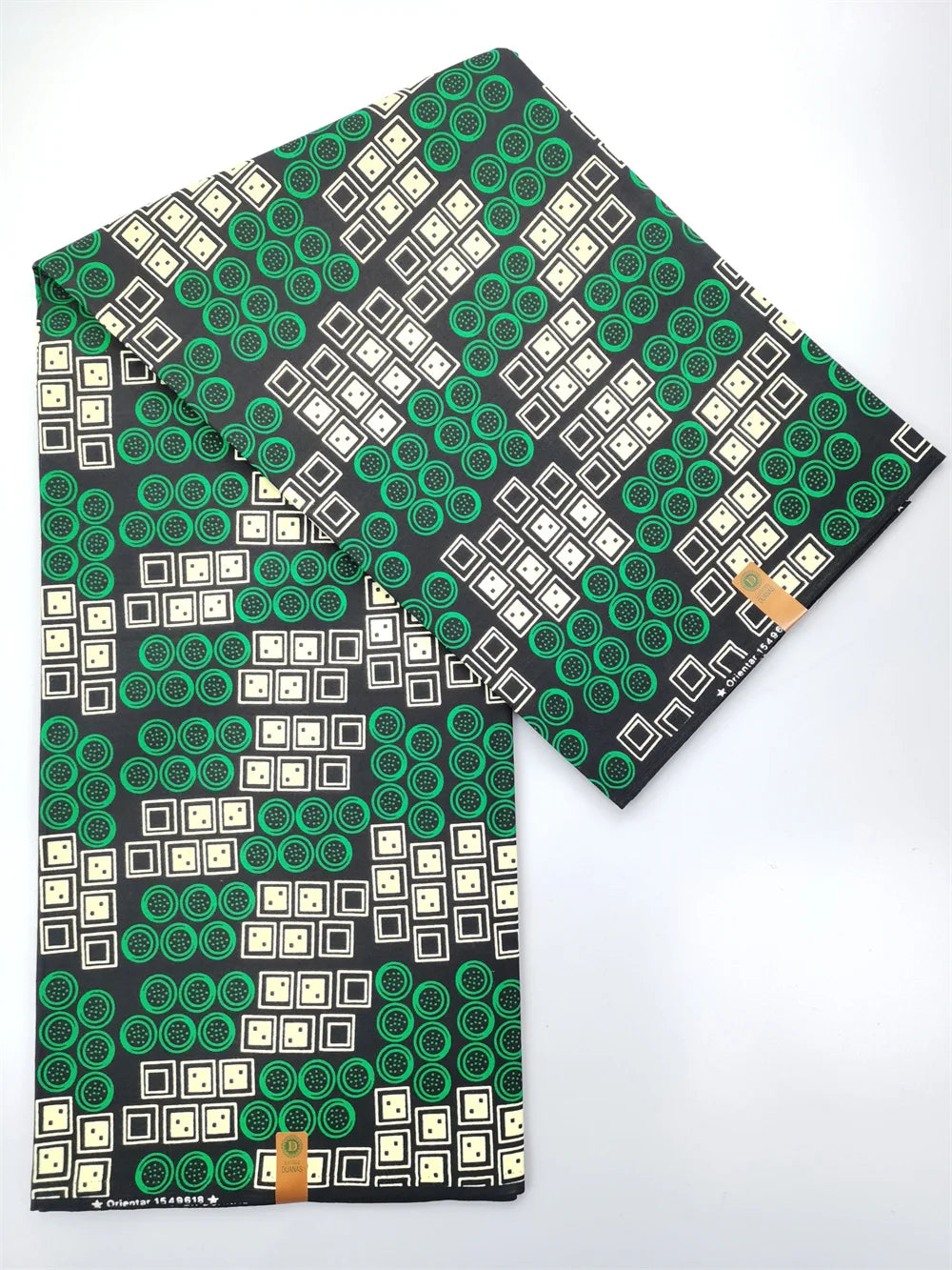 African Ankara Wax Print Fabric - 100% Cotton Nigerian Designer Pagne for Sewing & DIY Party Dresses