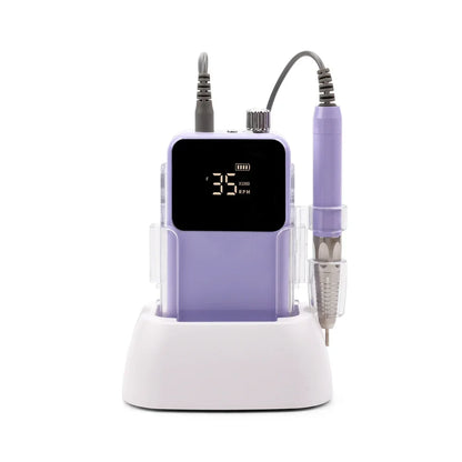 New 85W Electric Nail File – Cordless Professional Brushless Nail Drill Machine with 35000 RPM