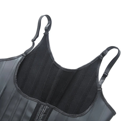 Latex Body Shaping Corset Top – Tummy Control Waist Cincher Sports Shaping Vest for Slim Fit Body Shaper
